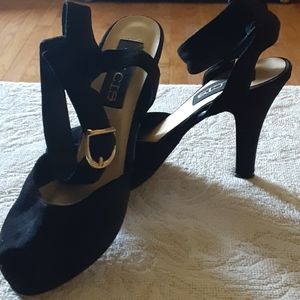 Dolcis Retro Black Suede